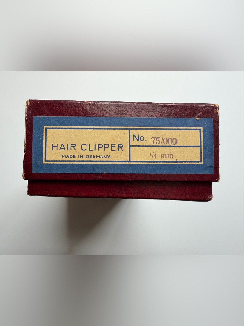 Vintage Marks Hair Clipper Made in Germany Original Box Extra Spring Instruction - Picture 6 of 16